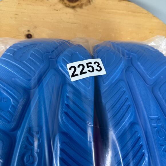 Hoka One One Ora Recovery Slide 3 Mens Size 12 Cyclamen Coastal Sky Sandals NEW - Picture 9 of 9